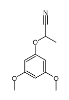 2-(3,5-dimethoxyphenoxy)propanenitrile Structure