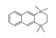 1,1,4,4-tetramethyl-2,3-dihydrobenzo[g][1,4]benzodisiline结构式