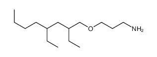 3-(2,4-diethyloctoxy)propan-1-amine Structure