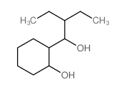 Cyclohexanemethanol, a-(1-ethylpropyl)-2-hydroxy-结构式