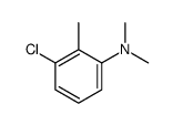 3-chloro-N,N,2-trimethylaniline结构式