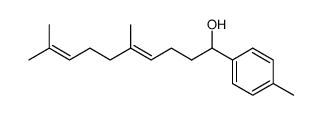 5.9-Dimethyl-1-(p-tolyl)-4.8-decadien-1-ol结构式