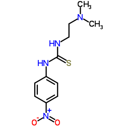 1-[2-(Dimethylamino)ethyl]-3-(4-nitrophenyl)thiourea结构式