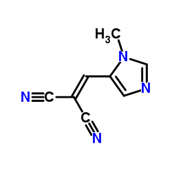 Propanedinitrile, [(1-methyl-1H-imidazol-5-yl)methylene]- (9CI) structure