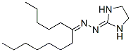 Tridecan-6-one (imidazolidin-2-ylidene)hydrazone结构式