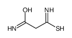 2-carbamothioylacetamide Structure
