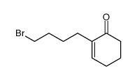 2-(4-Bromobutyl)-2-cyclohexen-1-one结构式