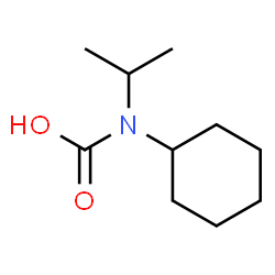 Carbamic acid,cyclohexyl(1-methylethyl)- (9CI) structure