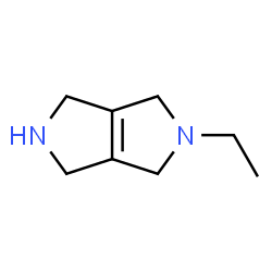 Pyrrolo[3,4-c]pyrrole, 2-ethyl-1,2,3,4,5,6-hexahydro- (9CI)结构式