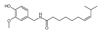 (Z)-N-(4-hydroxy-3-methoxybenzyl)-9-methyldec-7-enamide Structure