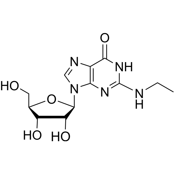 N2-Ethylguanosine结构式