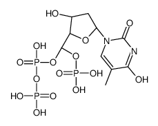 5-(hydroxymethyl-O-pyrophosphoryl)deoxyuridylate结构式