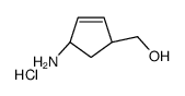 (1S,4R)-4-AMINO-CYCLOPENT-2-ENYL-METHANOL HYDROCHLORIDE picture