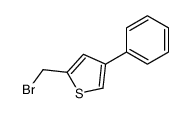 2-(bromomethyl)-4-phenylthiophene结构式