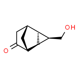 Tricyclo[3.2.1.02,4]octan-6-one, 3-(hydroxymethyl)-, (1R,2R,3R,4S,5R)-rel- (9CI) Structure