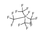 fluoro-tetrakis(trifluoromethyl)-λ5-phosphane Structure