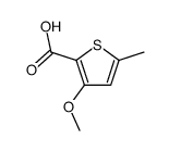 3-methoxy-5-methylthiophene-2-carboxylic acid structure