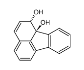 (1S,10bS)-fluoranthene-1,10b(1H)-diol Structure