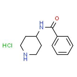 4-Benzamidopiperidine HCl structure