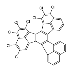 octachlorodiacenaphtho[1,2-j:1',2'-l]fluoranthene structure