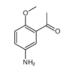Ethanone, 1-(5-amino-2-methoxyphenyl)- (9CI)结构式