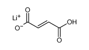 lithium,(Z)-4-hydroxy-4-oxobut-2-enoate结构式