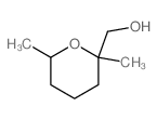 (2,6-dimethyloxan-2-yl)methanol Structure