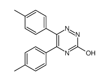 5,6-bis(4-methylphenyl)-2H-1,2,4-triazin-3-one结构式