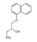 (+)-Desisopropylpropranolol结构式