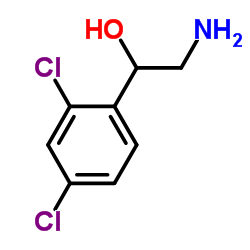 2-Amino-1-(2,4-dichlorophenyl)ethanol structure