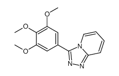 3-(3,4,5-trimethoxyphenyl)-[1,2,4]triazolo[4,3-a]pyridine Structure