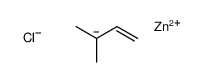 Zinc, chloro(3-methyl-2-butenyl) Structure