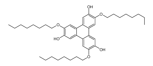 3,7,11-trioctoxytriphenylene-2,6,10-triol结构式