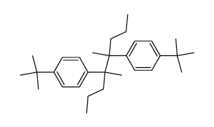 4,5-Bis(4-tert-butylphenyl)-4,5-dimethyloctan结构式