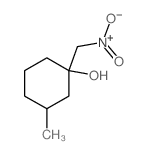 Cyclohexanol,3-methyl-1-(nitromethyl)- Structure