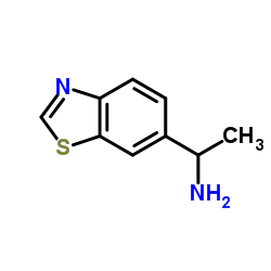 1-(1,3-Benzothiazol-6-yl)ethanamine Structure