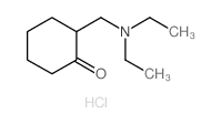 2-(diethylaminomethyl)cyclohexan-1-one structure