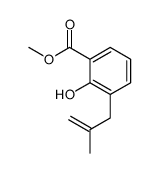 methyl 2-hydroxy-3-(2-methylprop-2-enyl)benzoate Structure