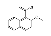 1-(1-chlorovinyl)-2-methoxynaphthalene Structure