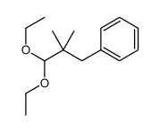 (3,3-diethoxy-2,2-dimethylpropyl)benzene结构式