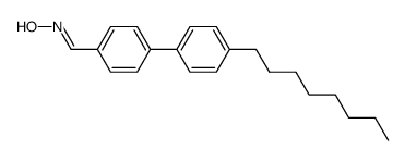 4'-octyl-[1,1'-biphenyl]-4-carbaldehyde oxime Structure