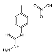 1-amino-2-(4-methylphenyl)guanidine,nitric acid Structure