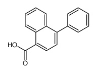 4-phenylnaphthalene-1-carboxylic acid Structure