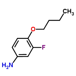 4-Butoxy-3-fluoroaniline Structure