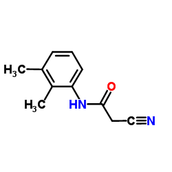 2-CYANO-N-(2,3-DIMETHYL-PHENYL)-ACETAMIDE结构式