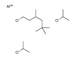 aluminum,propan-2-olate,3,5,5-trimethylhexan-1-olate Structure