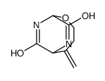 2-Oxa-7,9-diazabicyclo[4.2.2]decane-8,10-dione,5-methylene-(9CI)结构式