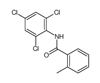Benzamide, 2-methyl-N-(2,4,6-trichlorophenyl)- Structure