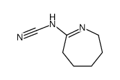 3,4,5,6-tetrahydro-2H-azepin-7-ylcyanamide结构式