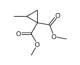 dimethyl 2-methyl-1,1-cyclopropanedicarboxylate Structure